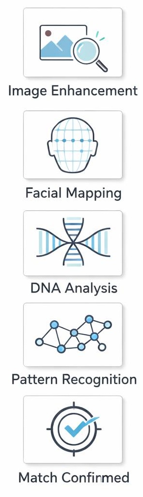 5 steps in AI Identification image
